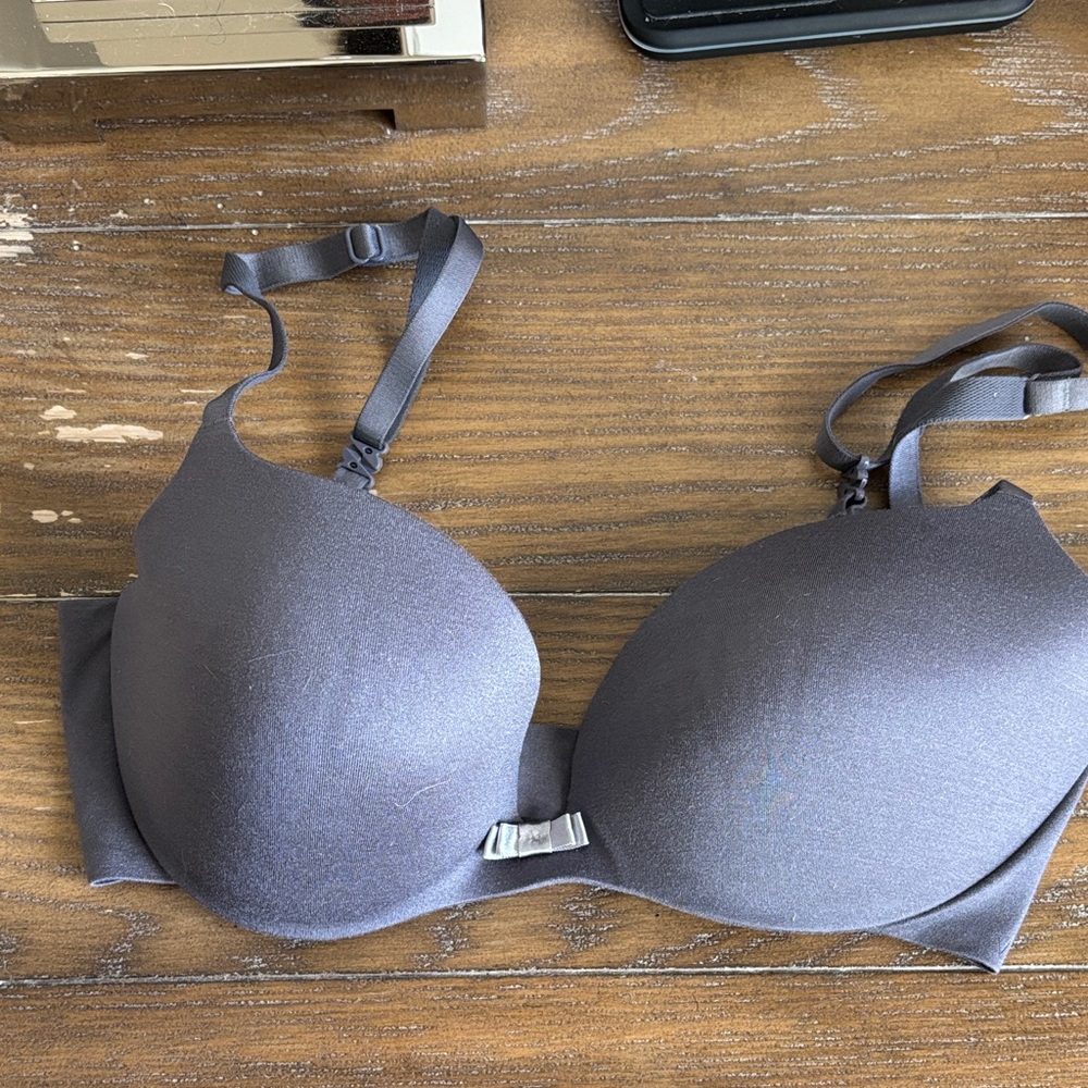 Elegant Gray Women's Demi Bra
